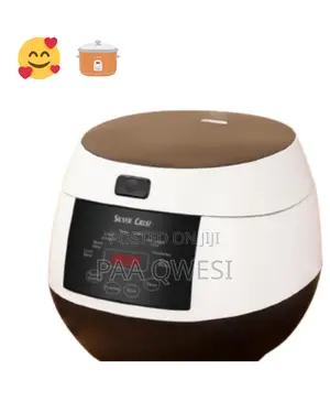 High-Capacity Silver Crest Rice Cooker – Perfect for Family Meals