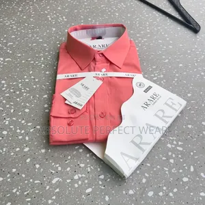 Reflective Arare Plain Shirt for Men