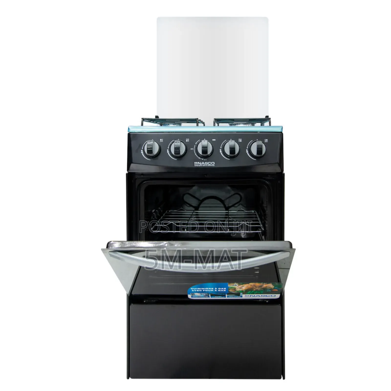 50x50 4 Burner Nasco Gas Cooker