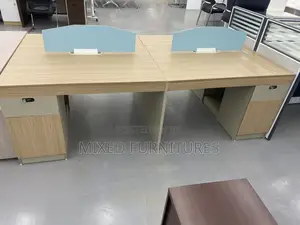 Wooden Work Station 4 Seater