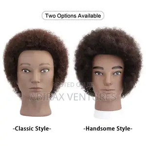 Mannequin Training Head Human Hair Type 3