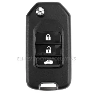 Vvdi Xnho00en Honda-Style Universal Wireless Remote Key With 3 Buttons