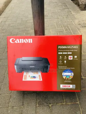 Canon Pixma A4 Color All In One Inkjet Printer—Black.