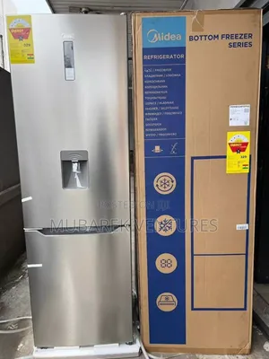 Midea 302ltrs Double Door Bottom Freezer 4 Stars