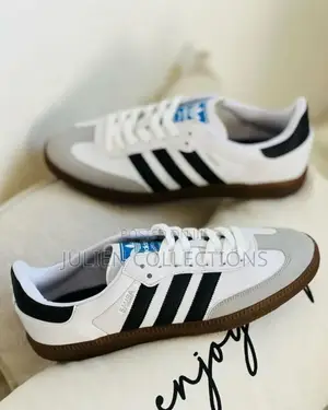 Org Adidas Samba Leather White