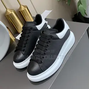 Black/White Alexander McQueen Sneaker Available