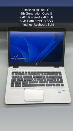 Laptop HP EliteBook 840 G3 8GB Intel Core i5 SSHD (Hybrid) 256GB