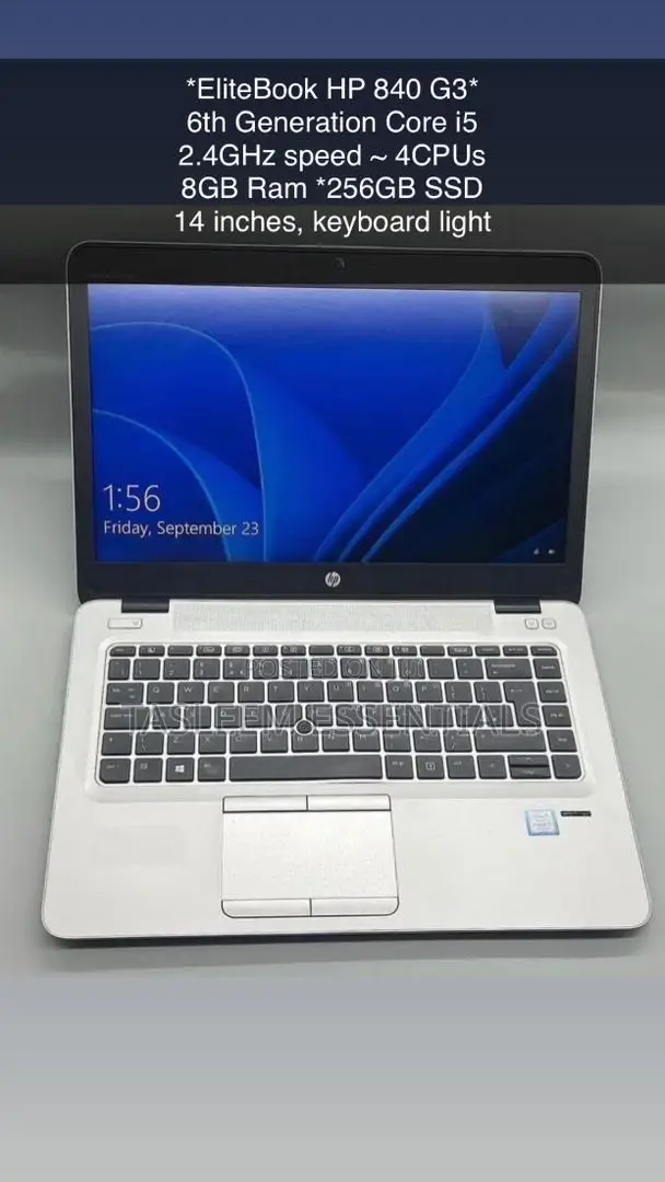 Laptop HP EliteBook 840 G3 8GB Intel Core i5 SSHD (Hybrid) 256GB