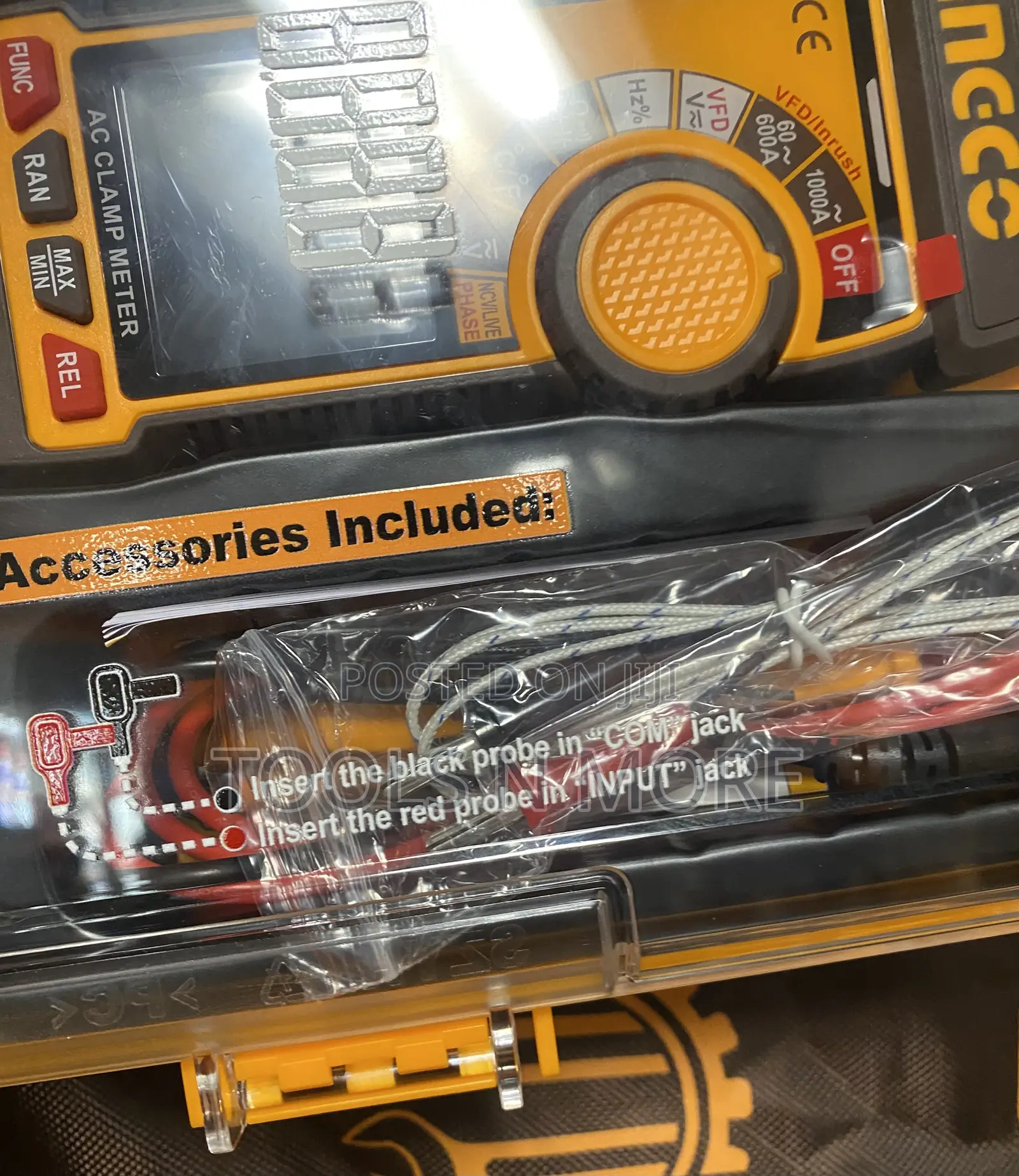 Ingco 1000a Digital Ac Clamp Meter