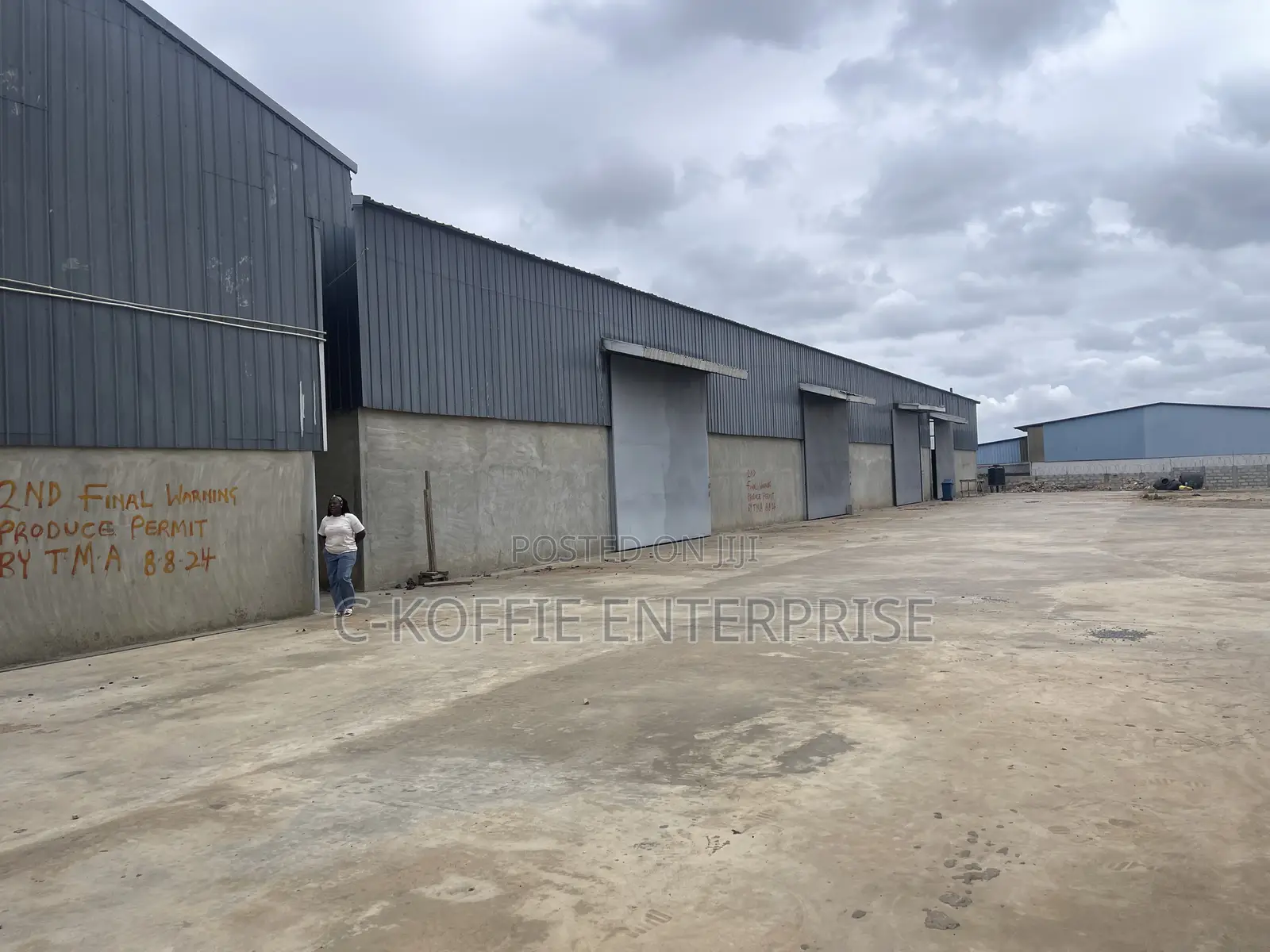 500 SQM Warehouse at Tema for Rent