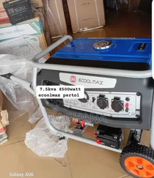 Power That Stand All Ecoolmax Pertol Generator 7.5kva Pertol