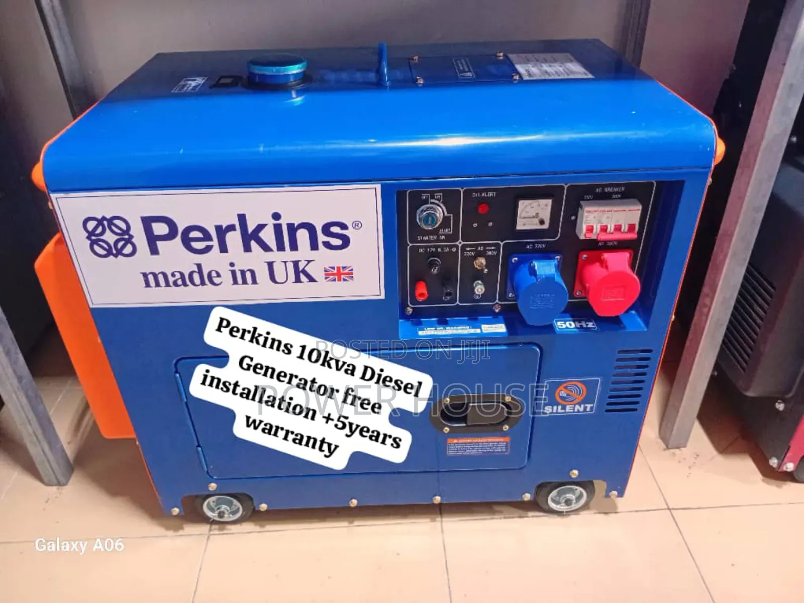 Mental Mint Perkins Diesel Generator 10kva Silent