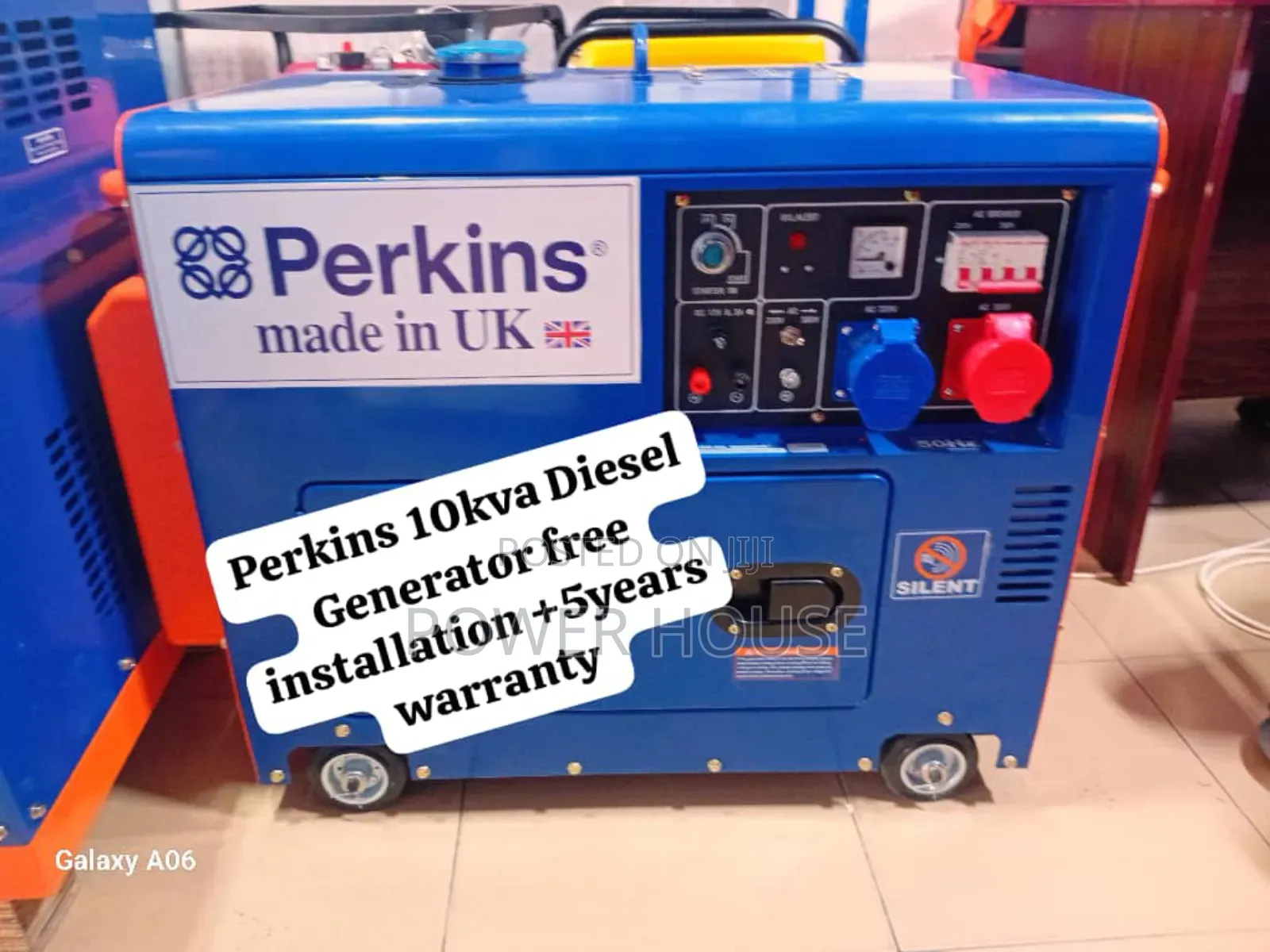 Rollit Perkins Diesel Generator 10kva Silent