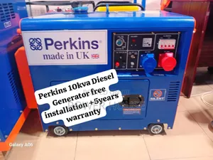 Rollit Perkins Diesel Generator 10kva Silent