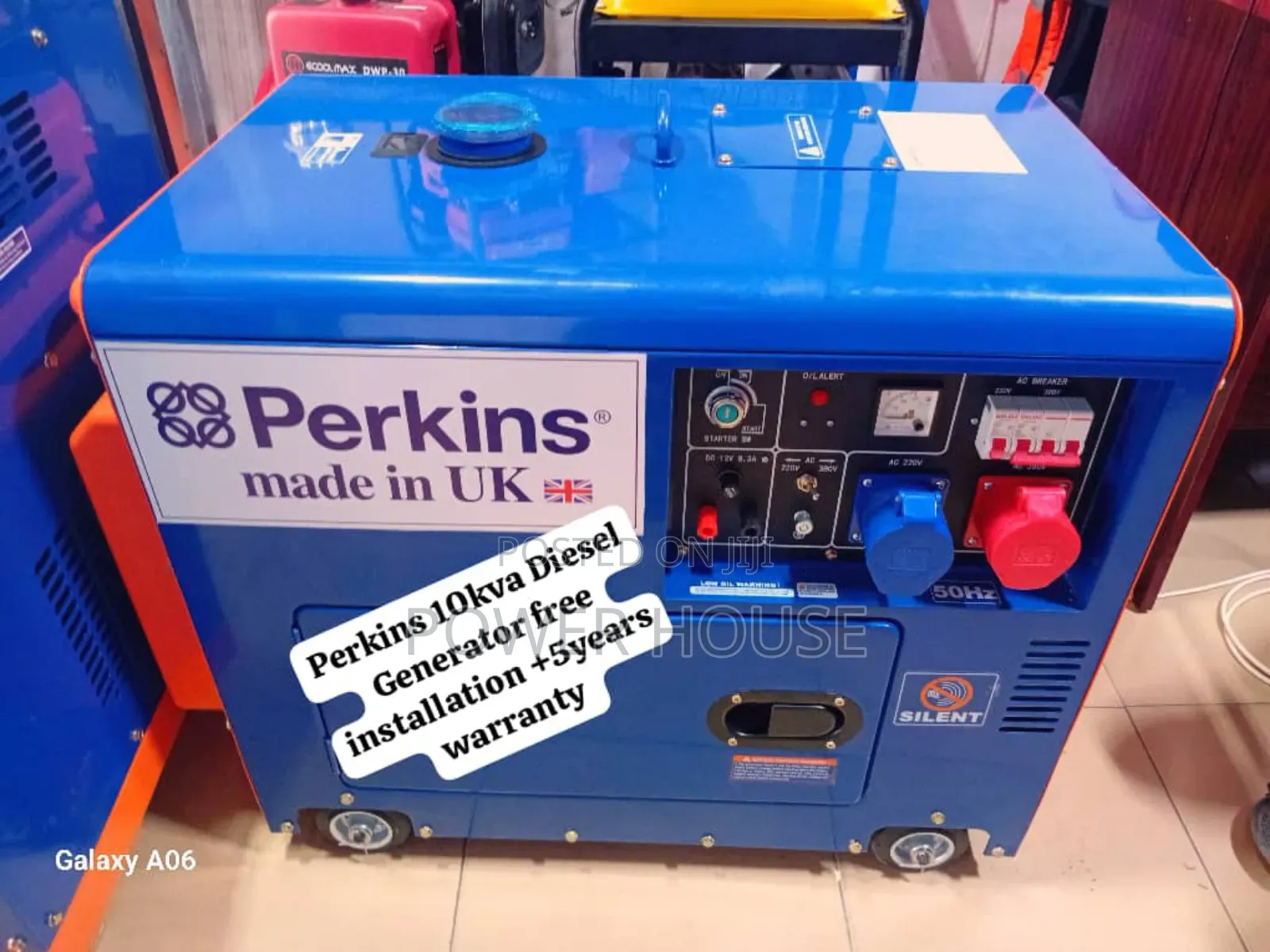 Synth Mind Perkins Diesel Generator 10kva Silent