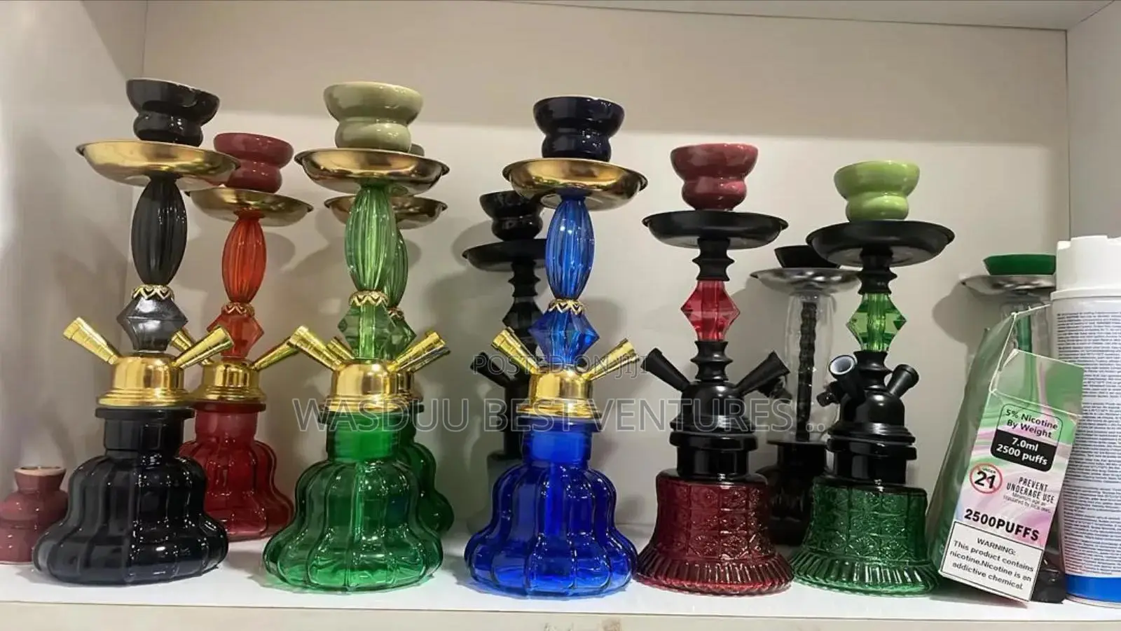 Small Two And One Shisha Pot