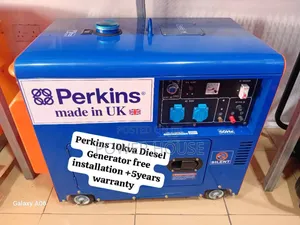 Light Drip Perkins Generator Diesel 10kva Silent
