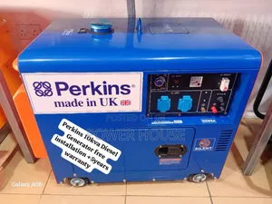 Lucid Press Perkins Diesel Generator 10kva Silent