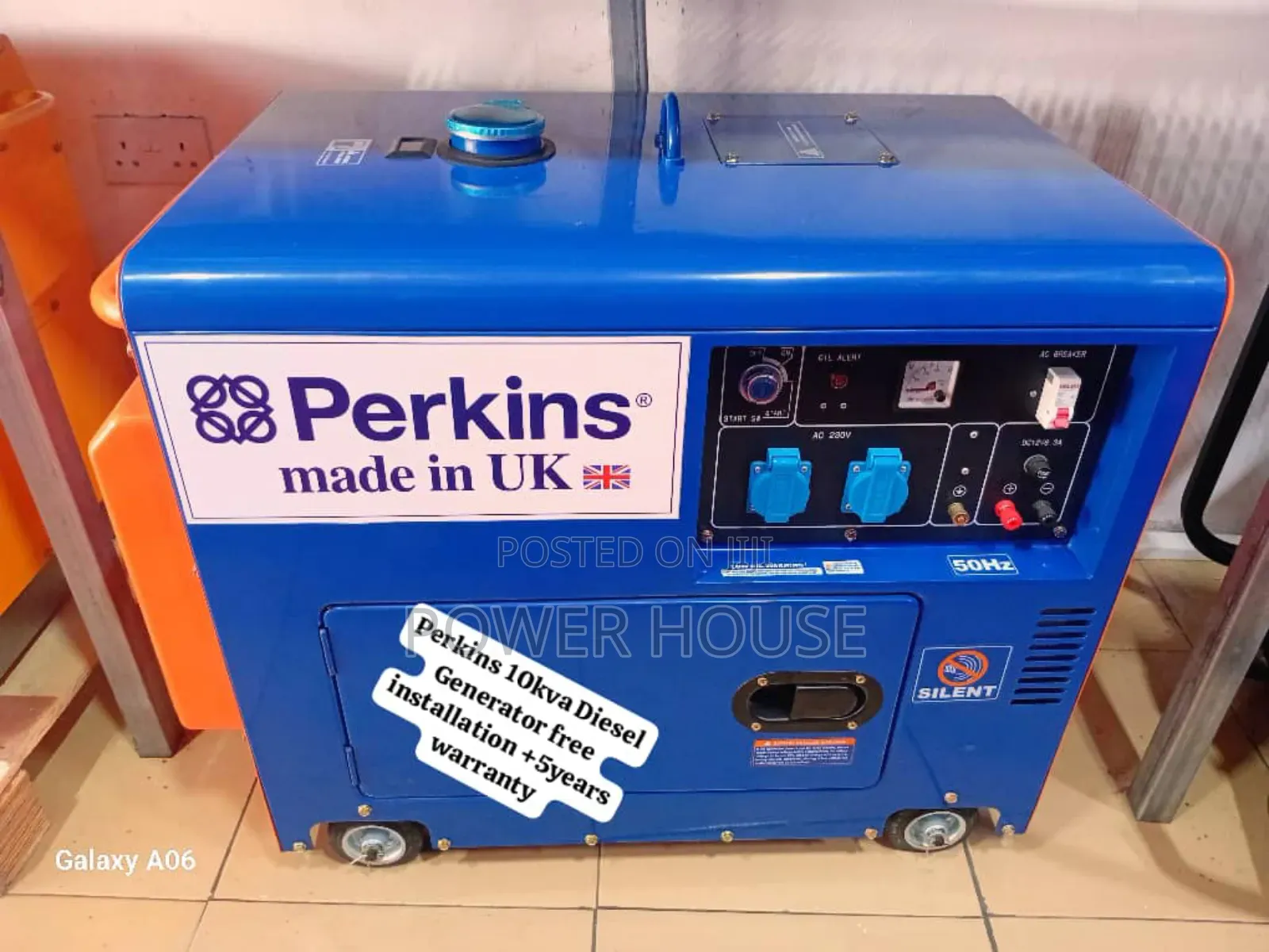 Dream Tick Perkins Diesel Generator 10kva Silent