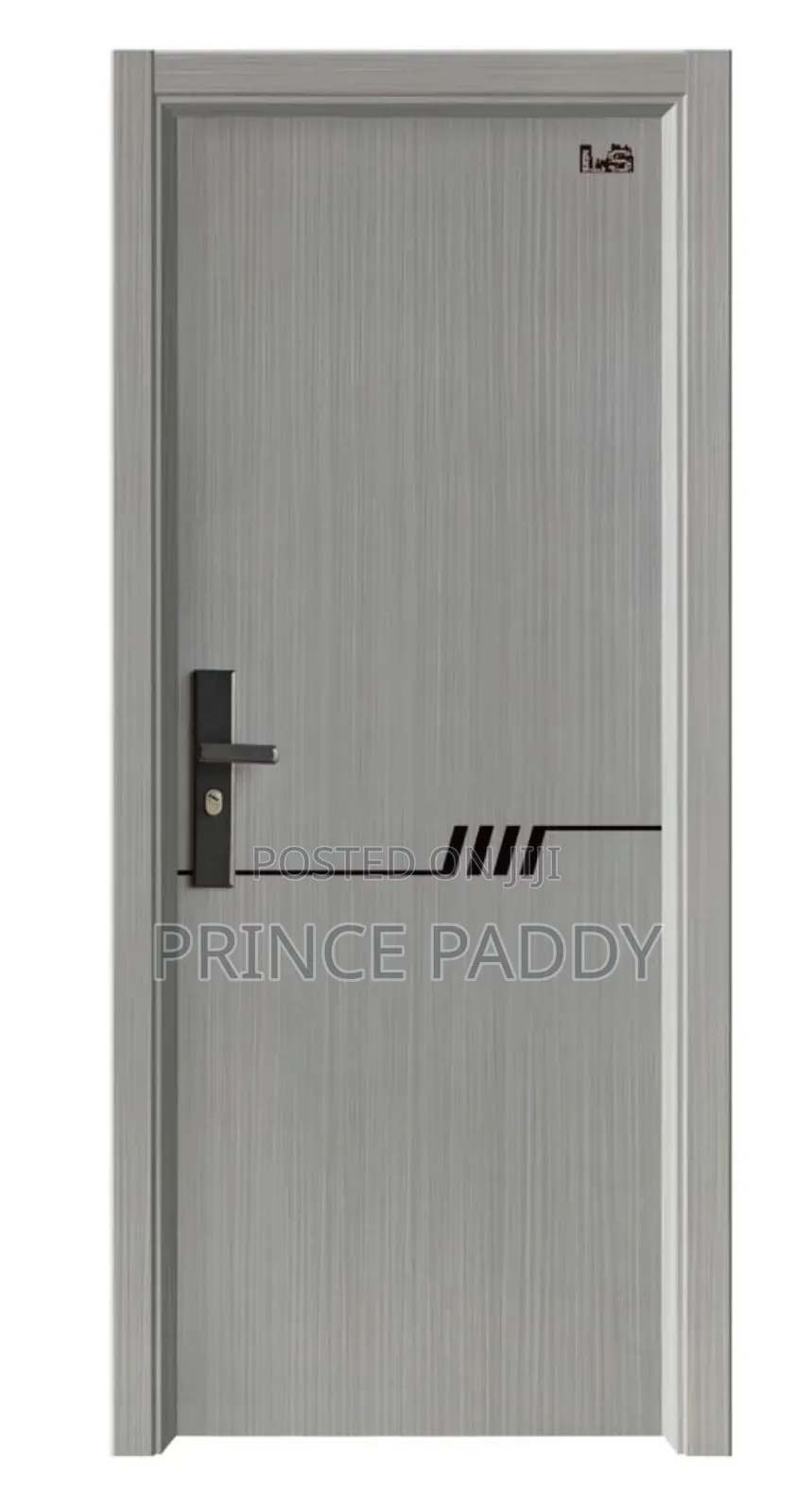 Wooden Door With Frame and Handle Is Available