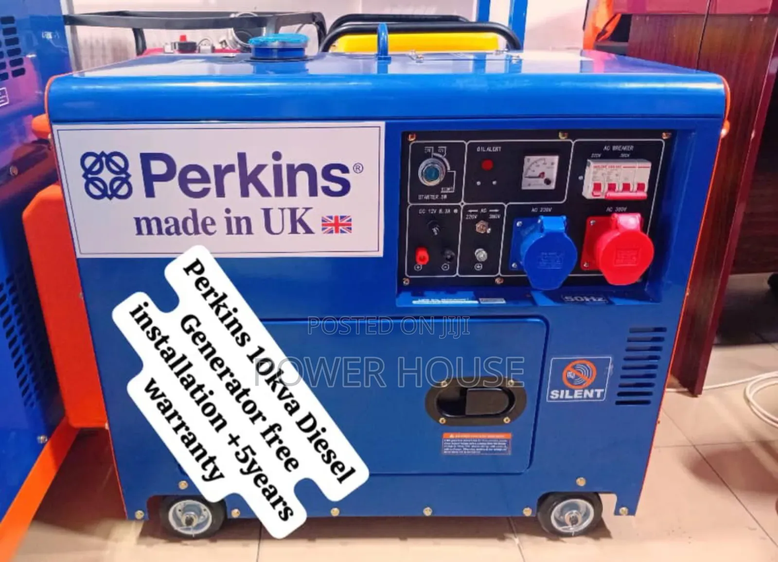 Cortex Nest Perkins Diesel Generator 10kva Silent