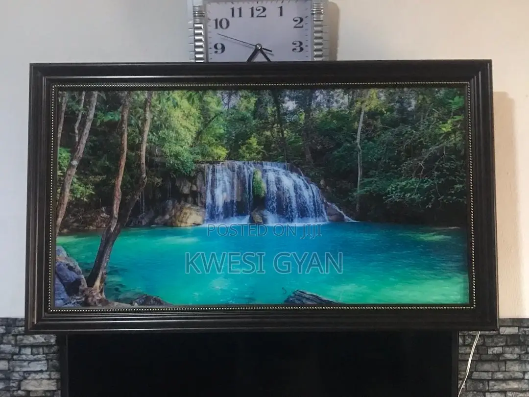 Motion Led Framed Waterfall
