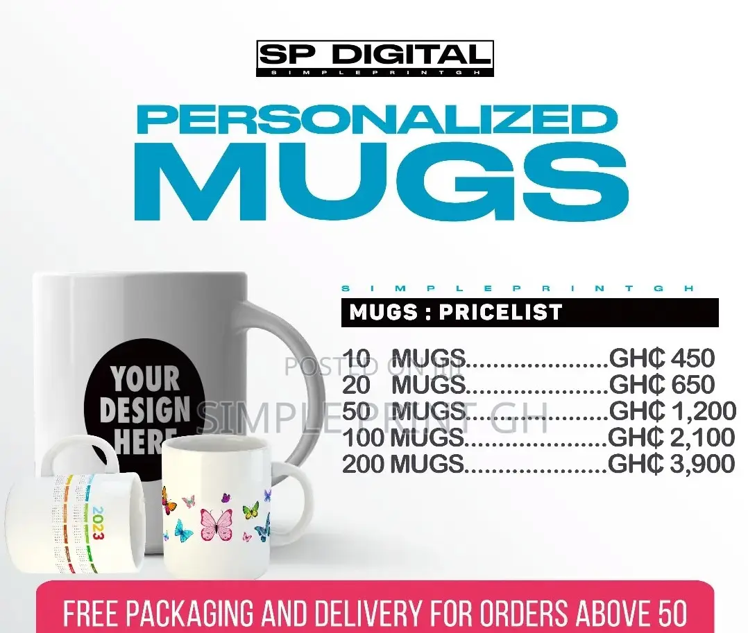 Beautiful Mugs (Various Designs Available)