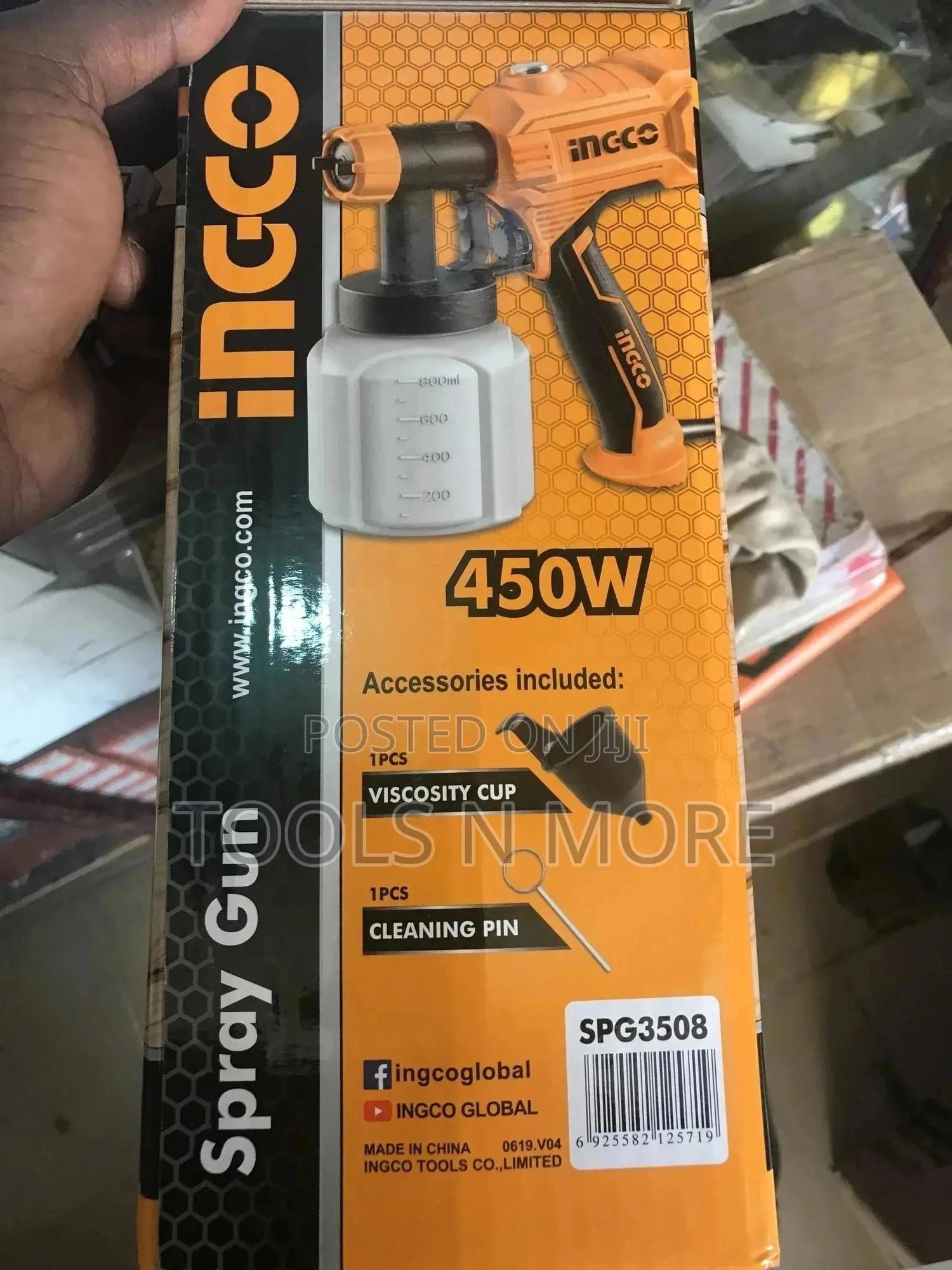 Ingco 450watts Electronic Spray Gun