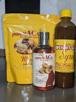 Gain Weight in the Right Places – Pure Maca + Aguaje + Syrup