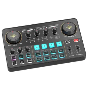 Luucco Mi-2 Audio Interface With Mixer and Sound Card