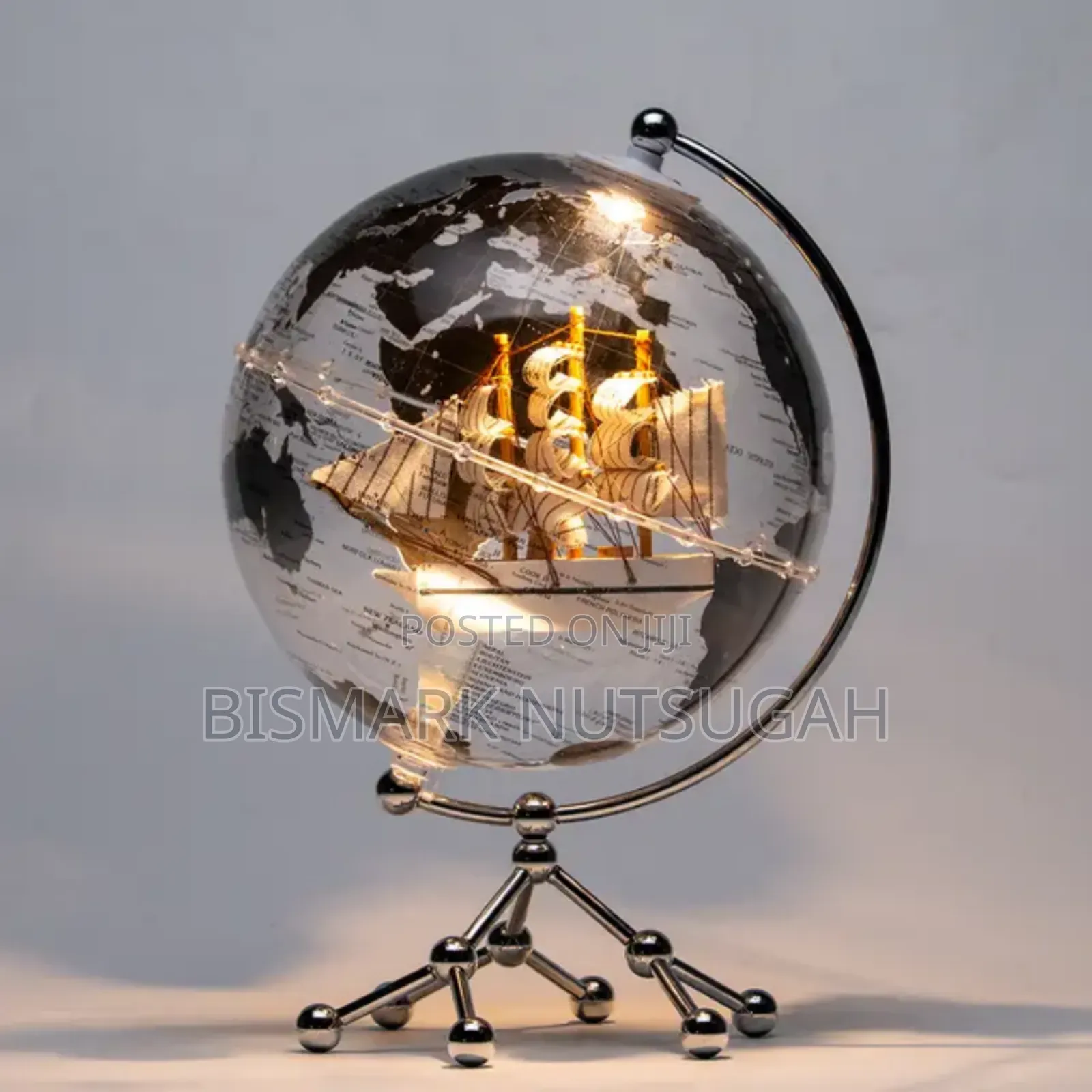 Earth Globe Map Desk Lamp