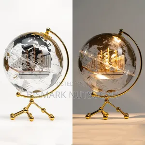 Earth Globe Map Desk Lamp