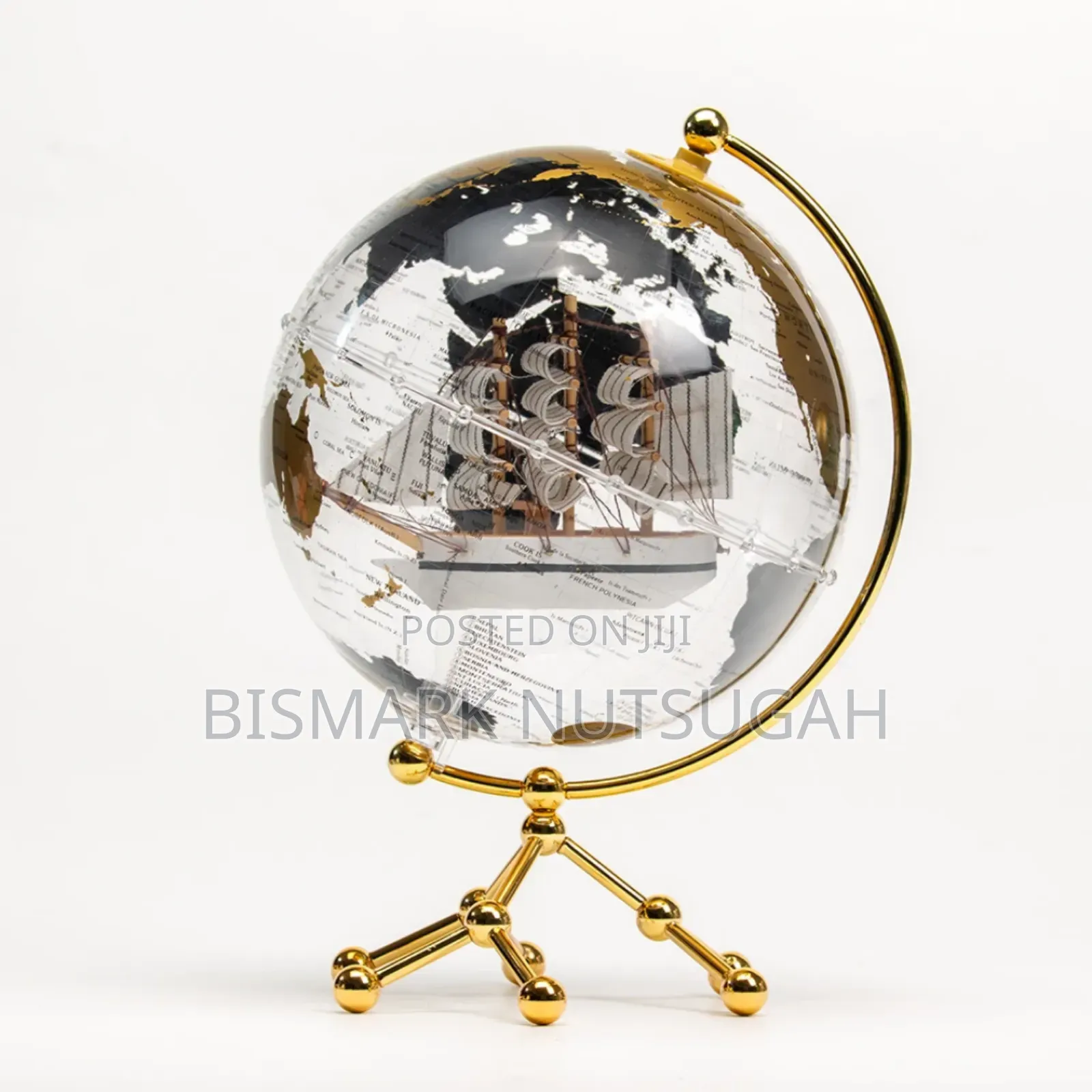 Earth Globe Map Desk Lamp
