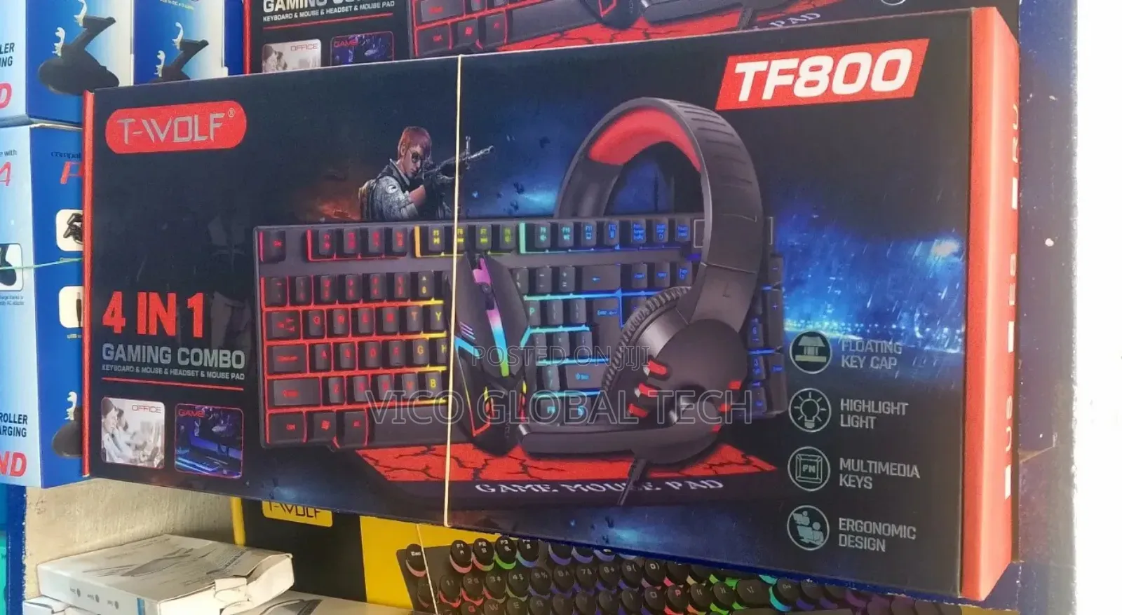 4in1 Gaming Combo Keyboard
