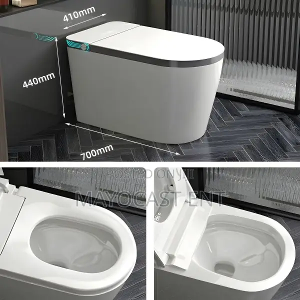 Smart Wc (Water Closet) — Intelligent Wc, Tankless Toilet Seat System.