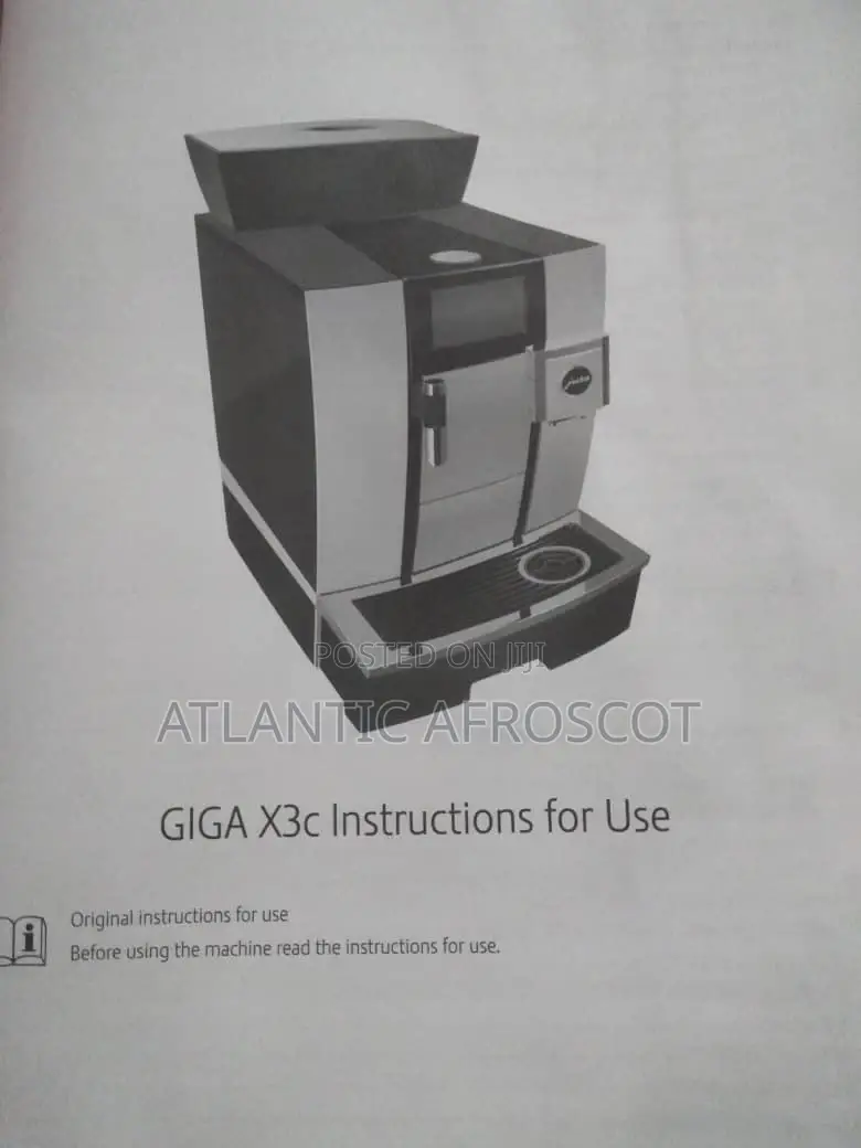Smart Commercial Coffee Machine With Refrigerator. Giga X3c