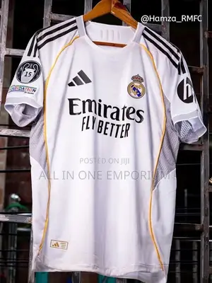 Real Madrid Home/Away Jersey 25/26