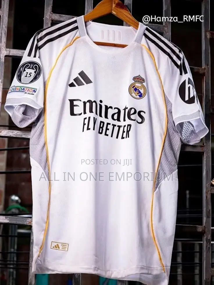 Real Madrid Home/Away Jersey 25/26