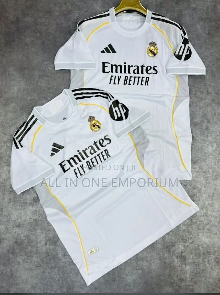 Real Madrid Home/Away Jersey 25/26
