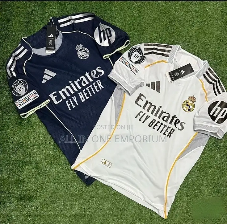 Real Madrid Home/Away Jersey 25/26