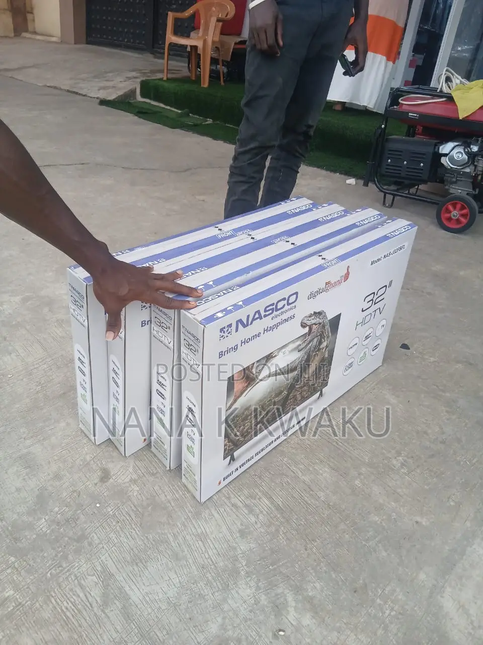 Nasco 32inches Digital Satellite Tv
