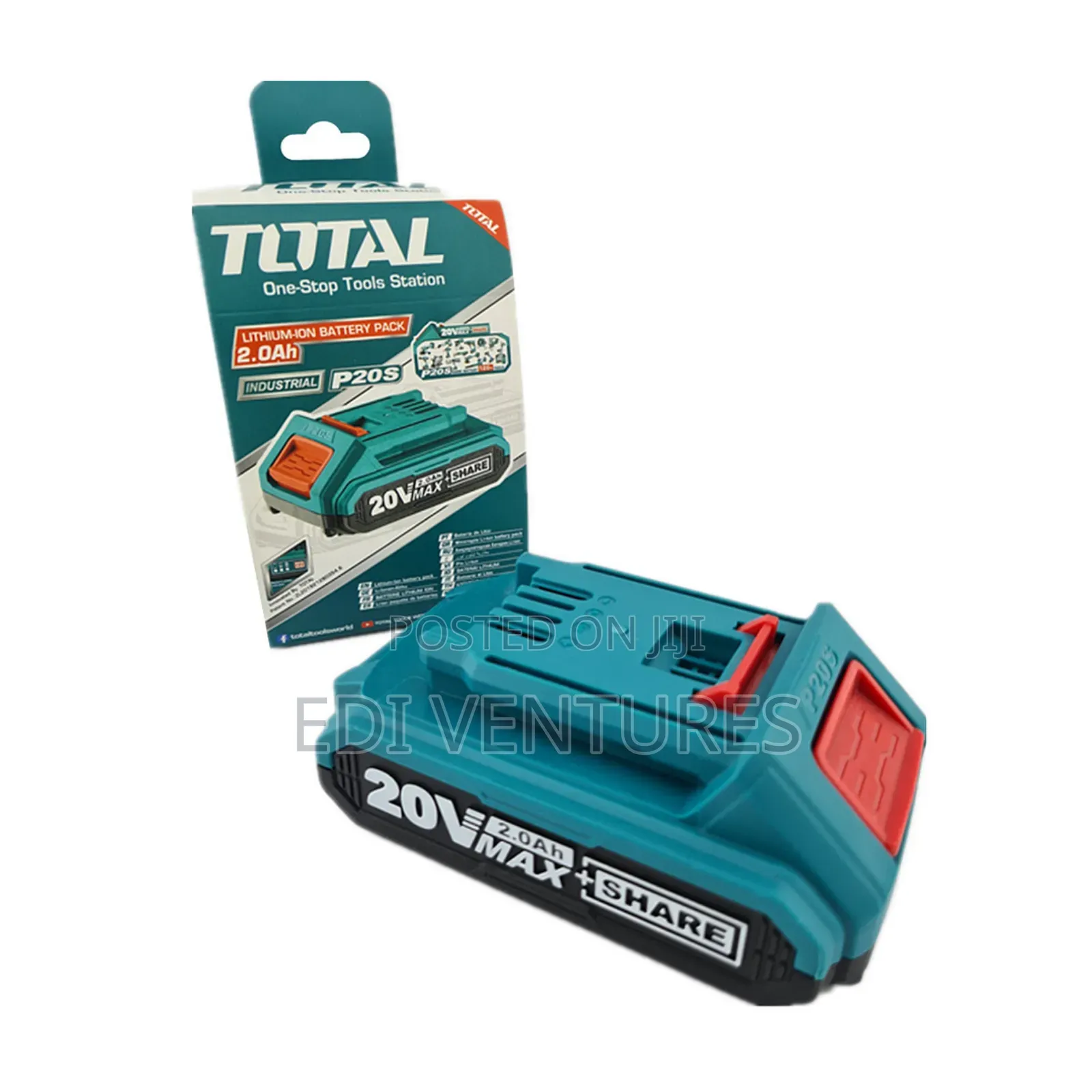 Total Lithium Ion Battery 20v 2ah