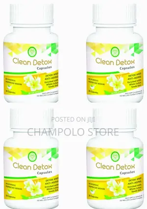 Clean Detox Capsule — Total Body Cleanse Vitality Boost