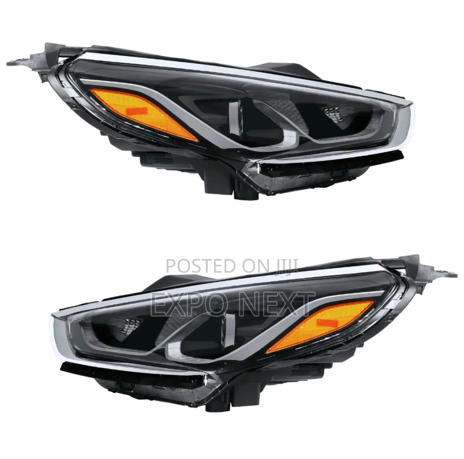 2018-2020 Hyundai Sonata Headlights Halogen Pair Led