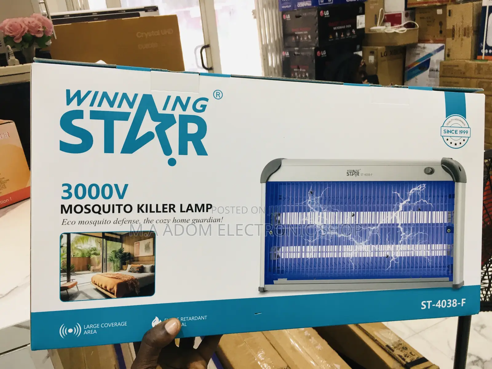 Lamp for Killing Pest Mosquitoes