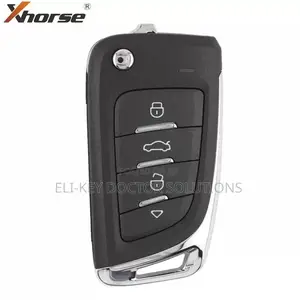Vvdi Xkm800en Knife-Style Universal Wired Remote Key With 4 Buttons