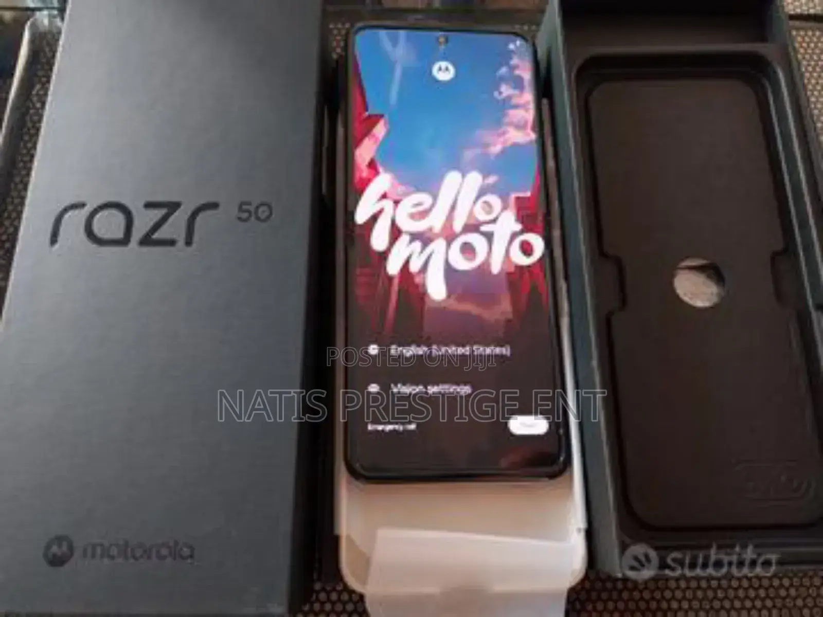 New Motorola Razr 50 Ultra 256 GB Black