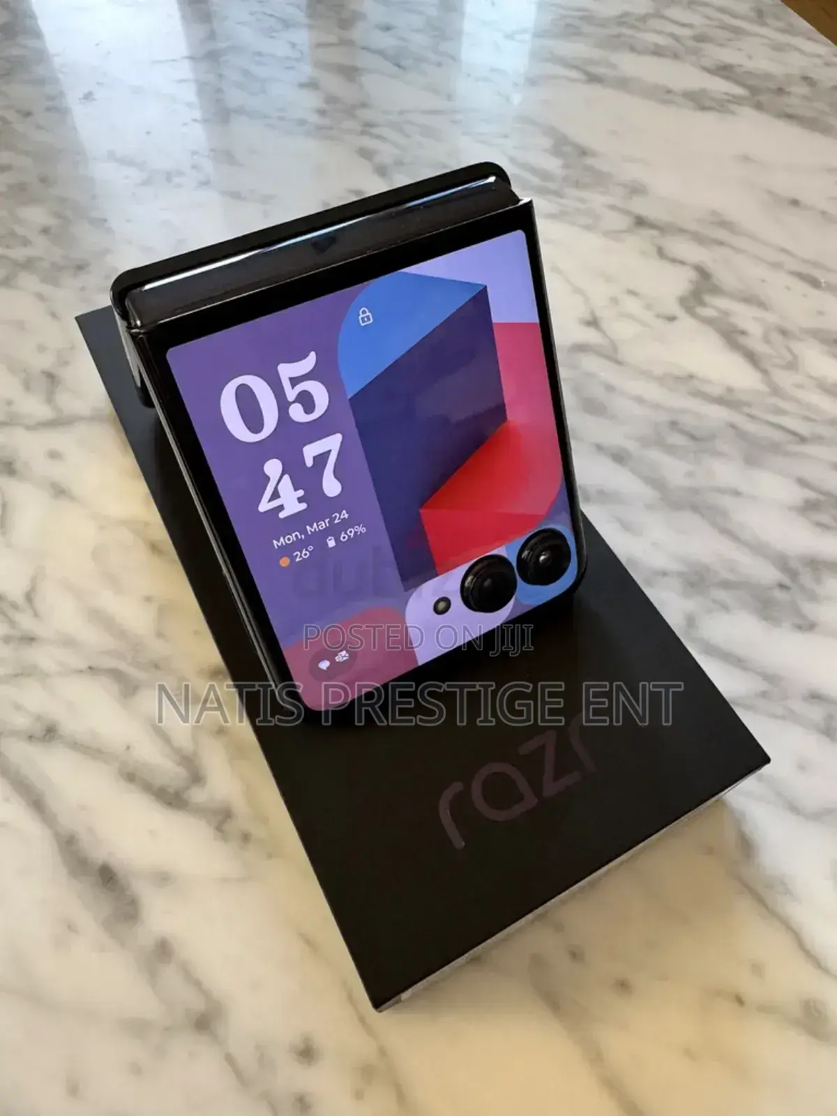 New Motorola Razr 50 Ultra 512 GB Black
