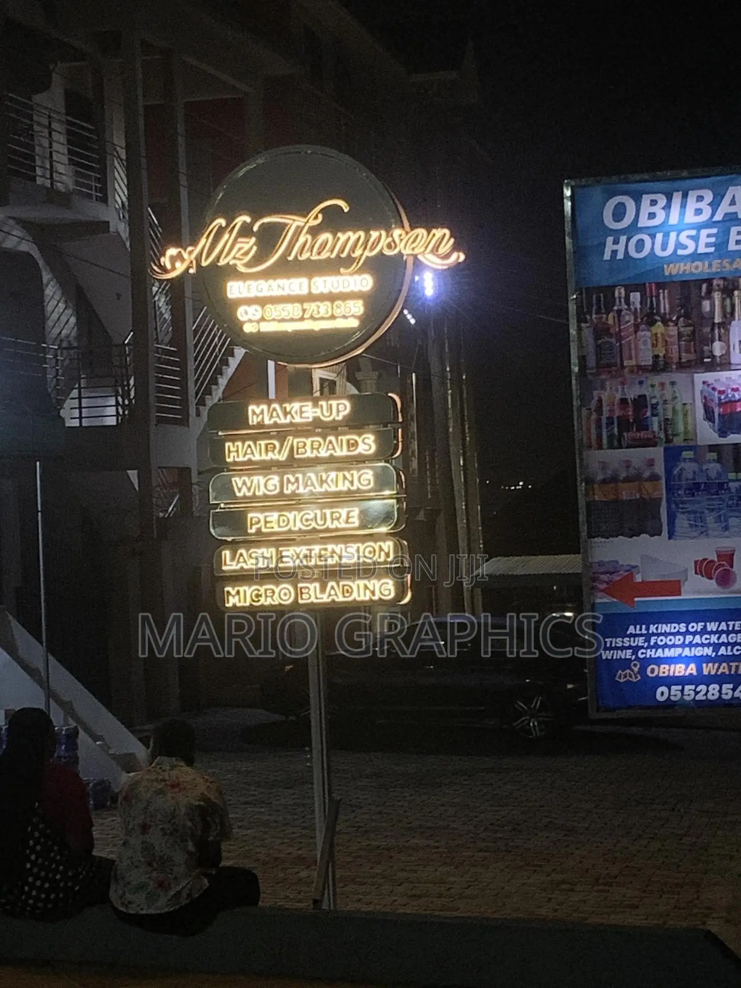 3d Signs With Light