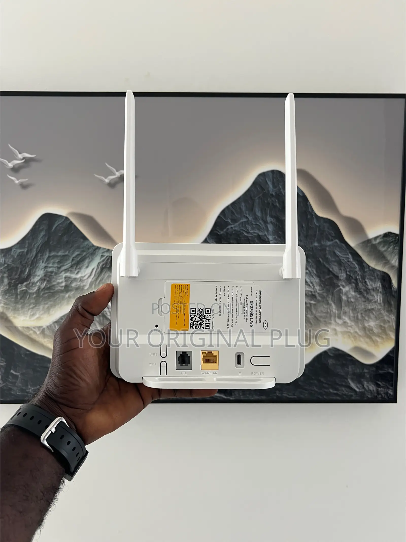 Mtn Universal 4g Lte Broadband Router, Surf Seamlessly. (Usb Type-c)